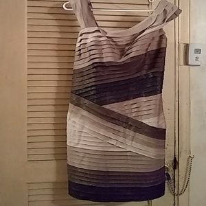 CARTISE Metallic Dress